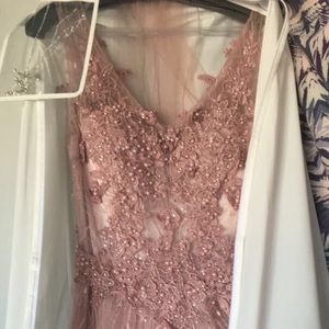 Light purple prom dress size 10